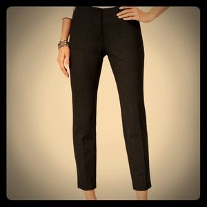 Alfani Skinny Comfort Waist Crushed Velvet Pattern